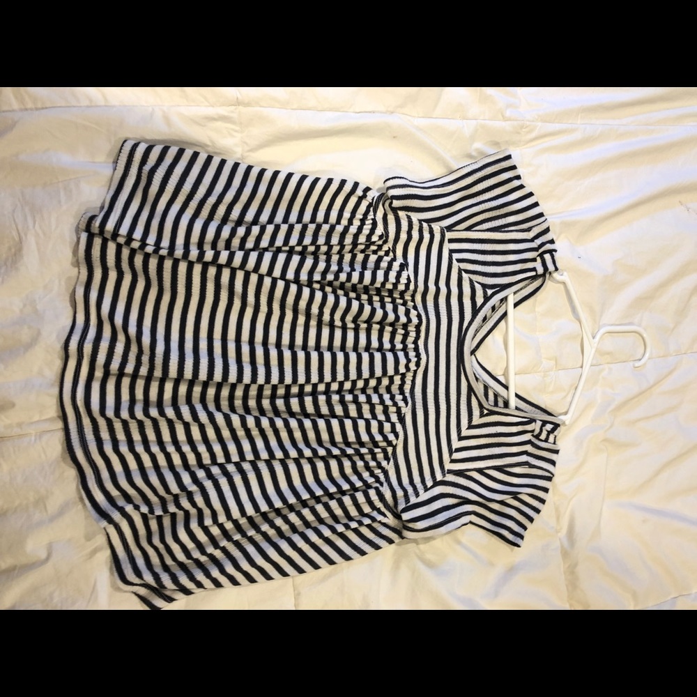 Striped Free People short sleeve!